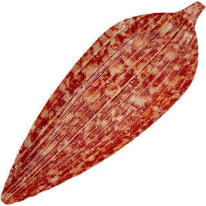 Mauro Ferretti Bandeja Decorativa Gota Roja 50x18x4 cm