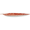 Mauro Ferretti Bandeja Decorativa Gota Roja 50x18x4 cm
