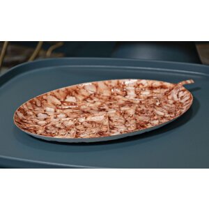 Mauro Ferretti Fuente Decorativa Gota Browy 35x22x2,5 cm marrón