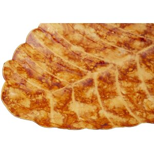 Mauro Ferretti Bandeja decorativa Gota Rojo Naranja 57x27x5 cm