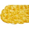 Mauro Ferretti Bandeja decorativa Gota 57x27x5 cm amarilla