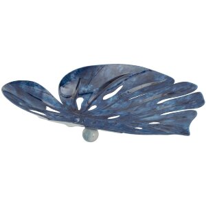 Mauro Ferretti Bandeja decorativa Gota 27x23x5 cm azul