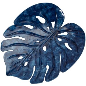 Mauro Ferretti Bandeja decorativa Gota 27x23x5 cm azul