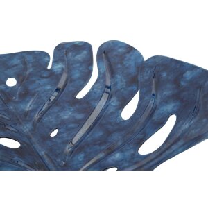 Mauro Ferretti Bandeja decorativa Gota 27x23x5 cm azul