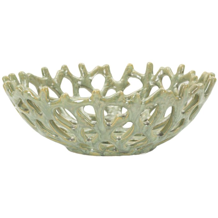 Mauro Ferretti Bol Coral Ø 35x13 cm verde