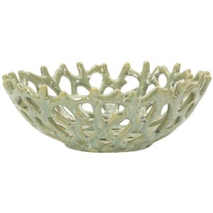 Mauro Ferretti Bol Coral Ø 35x13 cm verde