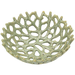 Mauro Ferretti Bol Coral Ø 35x13 cm verde