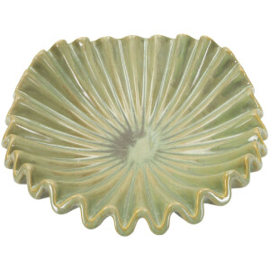 Mauro Ferretti Bandeja decorativa Venecia 40x13 cm verde