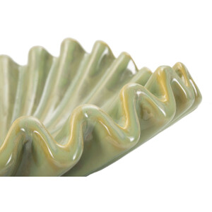 Mauro Ferretti Bandeja decorativa Venecia 40x13 cm verde
