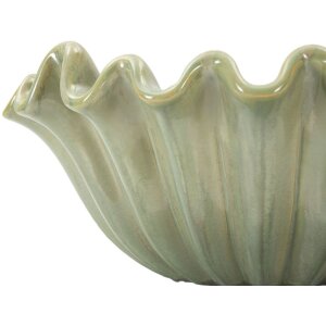 Mauro Ferretti Cuenco decorativo Venecia Ø 33x14,5 cm verde