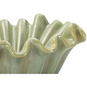 Mauro Ferretti Cuenco decorativo Venecia Ø 33x14,5 cm verde