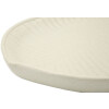 Mauro Ferretti Bandeja decorativa Stons 33x29x4 cm crema