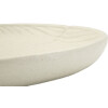 Mauro Ferretti Bandeja decorativa Stons 33x29x4 cm crema