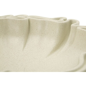 Mauro Ferretti Cuenco decorativo Stons 40,5x38,5x9,5 cm crema
