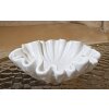 Mauro Ferretti Bandeja decorativa Stons Ø 31x9 cm crema