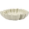 Mauro Ferretti Bandeja decorativa Stons 30,5x29x7,5 cm crema