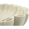 Mauro Ferretti Bandeja decorativa Stons 30,5x29x7,5 cm crema