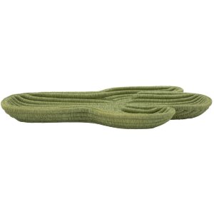 Mauro Ferretti Cuenco decorativo Cactus 34x20x3 cm verde