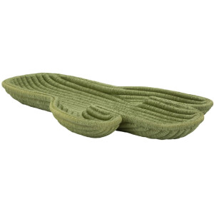 Mauro Ferretti Cuenco decorativo Cactus 34x20x3 cm verde