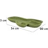Mauro Ferretti Cuenco decorativo Cactus 34x20x3 cm verde