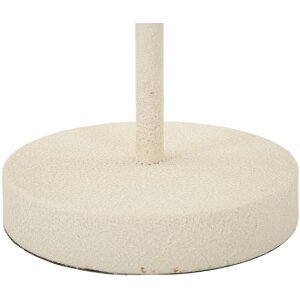 Mauro Ferretti Lámpara de mesa Weltraum E27 28x57 cm crema