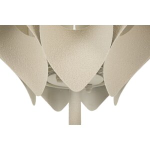 Mauro Ferretti Lámpara de mesa Weltraum E27 28x57 cm crema