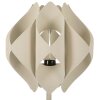 Mauro Ferretti Lámpara de mesa Weltraum E27 28x57 cm crema
