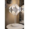 Mauro Ferretti Lámpara de mesa Weltraum E27 28x57 cm crema