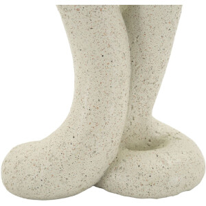Mauro Ferretti Candelabro Stons 10x6,5x17,5 cm crema
