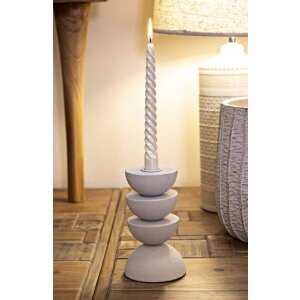 Mauro Ferretti Candelabro Dune Pix 9x15 cm crema
