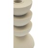 Mauro Ferretti Candelabro Dune Pix 9x15 cm crema