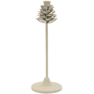 Mauro Ferretti Candelabro Pigna Düne 11,5x33,5 cm crema
