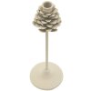 Mauro Ferretti Candelabro Pigna Düne 11,5x33,5 cm crema