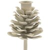 Mauro Ferretti Candelabro Pigna Düne 9,5x22,5 cm crema