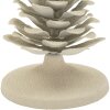 Mauro Ferretti Candelabro Pigna Düne 9,5x11,5 cm crema