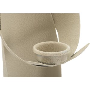Mauro Ferretti Candelabro Ángel Dune 13x11,5x37,5 cm crema
