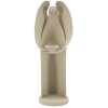 Mauro Ferretti Candelabro Ángel Dune 13x11,5x37,5 cm crema