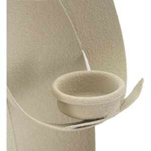 Mauro Ferretti Candelabro Ángel Dune 12,5x10x30 cm crema