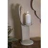 Mauro Ferretti Candelabro Ángel Dune 12,5x10x30 cm crema