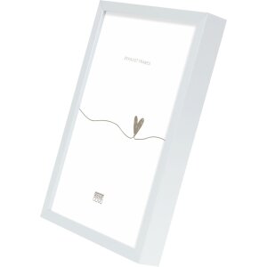 Deknudt S029D1 Marco de aluminio plateado 10x15 a 30x40 cm con soporte
