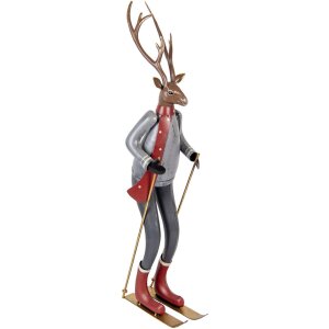 Clayre & Eef Figura decorativa ciervo con...