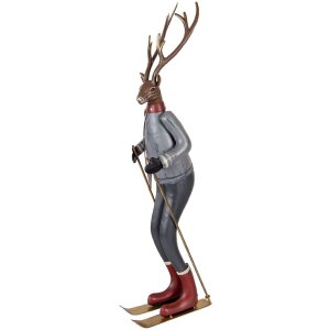 Clayre & Eef Figura decorativa ciervo con...