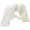 Mauro Ferretti Escultura Manos Enamoradas Blanca 25x7.5x13.5cm