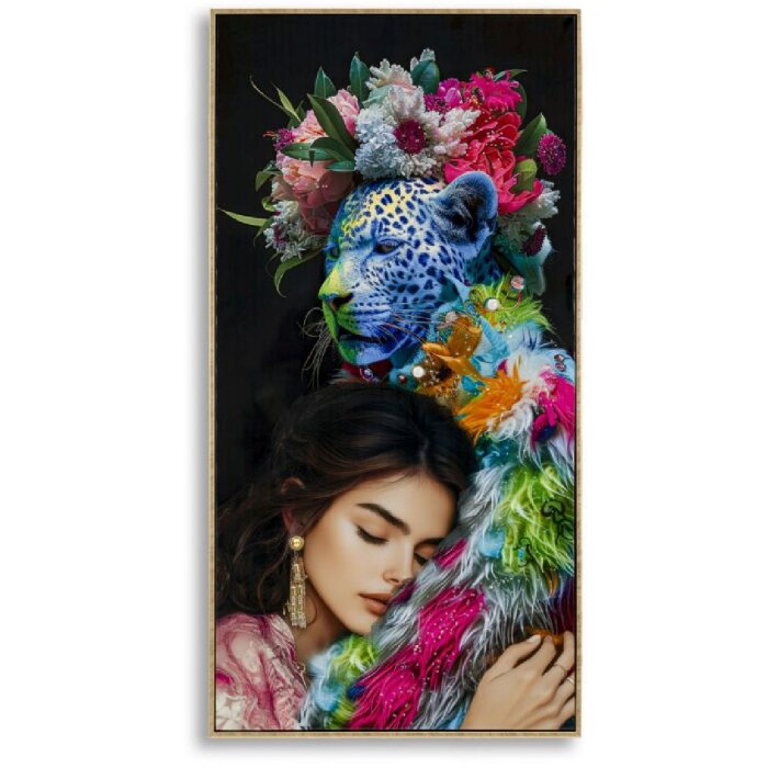 Mauro Ferretti Cuadro Moira con marco 52x4x102 cm