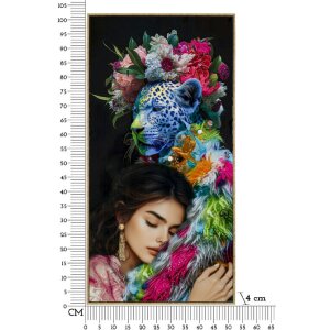 Mauro Ferretti Cuadro Moira con marco 52x4x102 cm