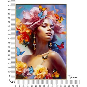 Mauro Ferretti Cuadro Marty con marco 62x4x92 cm