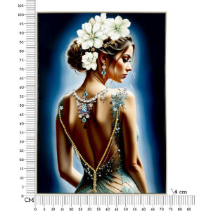 Mauro Ferretti Cuadro Isabel con marco 72x4x102 cm