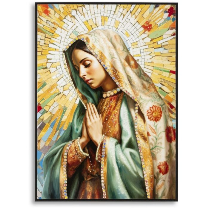 Mauro Ferretti Cuadro Madonna con Marco 72x4x102 cm