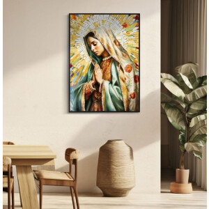Mauro Ferretti Cuadro Madonna con Marco 72x4x102 cm