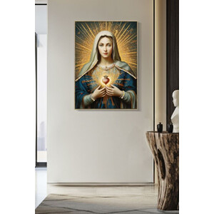 Mauro Ferretti Cuadro Madonna con Marco 72x4x102 cm